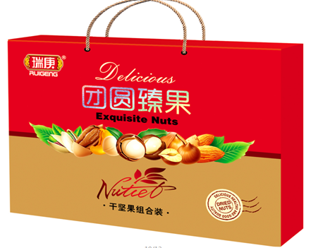 [瑞庚干果]团圆臻果干果礼盒1298g