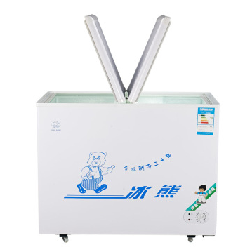 冰熊（BingXiong）BD/BC-220 220升冷藏冷冻转换柜 冰柜 冷柜卧式