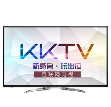 康佳 KKTV LED49K70A 49英寸8核内置WIFI网络安卓智能电视(黑+银)