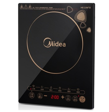 美的（Midea） WK2102T 整版触摸式电磁炉(赠汤锅+炒锅）