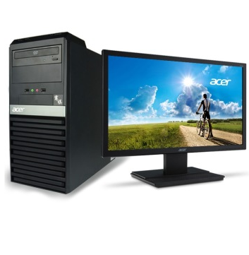 宏碁（acerSQN6120 （AMD A8-5500四核 4G 500G DVD USB3.0 有线键鼠 多种接口 win7）