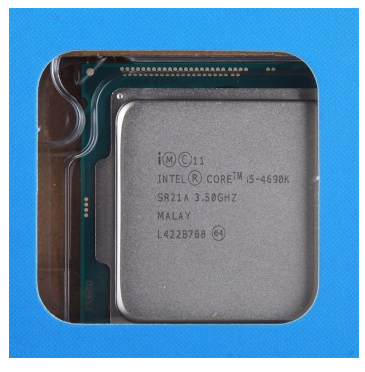 英特尔（Intel） 酷睿i5-4690k 22纳米 Haswell全新架构盒装CPU（LGA1150/3.5GHz/6M三级缓存)