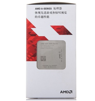 AMD APU系列 A10-7800 盒装CPU（Socket FM2+/3.5GHz/4M缓存/R7/65W）