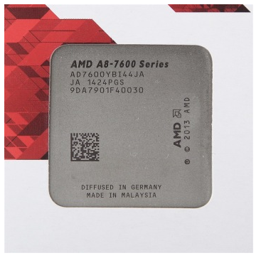 AMD APU系列 A8-7600 盒装CPU（Socket FM2+/3.1GHz/4M缓存/R7/65W）