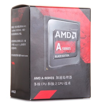 AMD APU系列 A8-7650K 盒装CPU（Socket FM2+/3.3GHz/Max 3.8GHz/4M缓存/R7/95W）