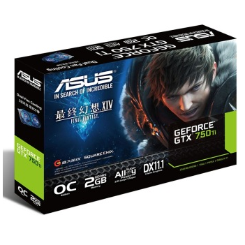 华硕（ASUS） 圣骑士GTX750TI-OC-2GD5 1150MHz/5400MHz 2GB/128bit DDR5 PCI-E 3.0 显卡