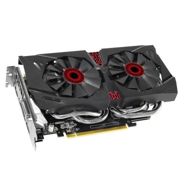 华硕（ASUS）STRIX-GTX960-DC2OC-2GD5 1317MHz/7200MHz 2GB/128bit DDR5 PCI-E 3.0 显卡