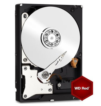 西部数据(WD)红盘 4TB SATA6Gb/s 64M 台式机硬盘(WD40EFRX)