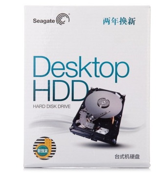 希捷（Seagate） 2TB ST2000DM001 7200转64M SATA 6Gb/秒 台式机硬盘 联强 盒装正品