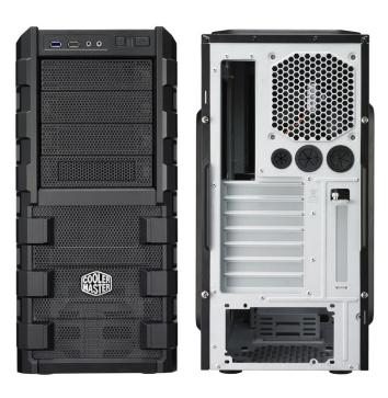 酷冷至尊(CoolerMaster)HAF912 游戏机箱(ATX/USB3.0/背走线/电源下置/支持SSD)黑色