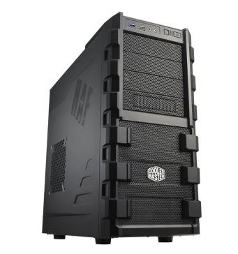 酷冷至尊(CoolerMaster)HAF912 游戏机箱(ATX/USB3.0/背走线/电源下置/支持SSD)黑色