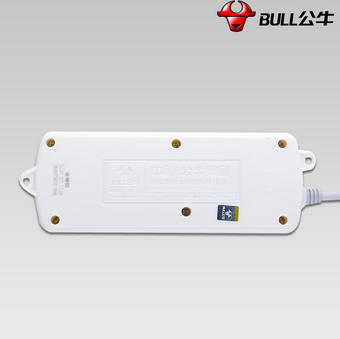 公牛（BULL）GN-314 电源插座插线板 3位独立开关 1.8米