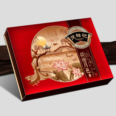 [茂祥记月饼]  荷塘月色  月饼礼盒540g