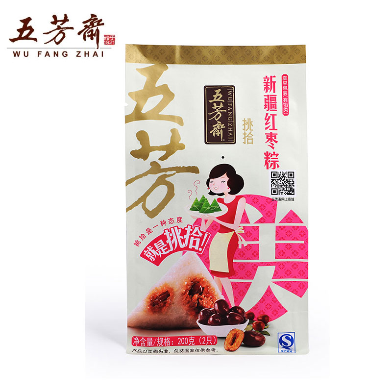 [五芳斋粽子]新疆红枣粽子100g*2