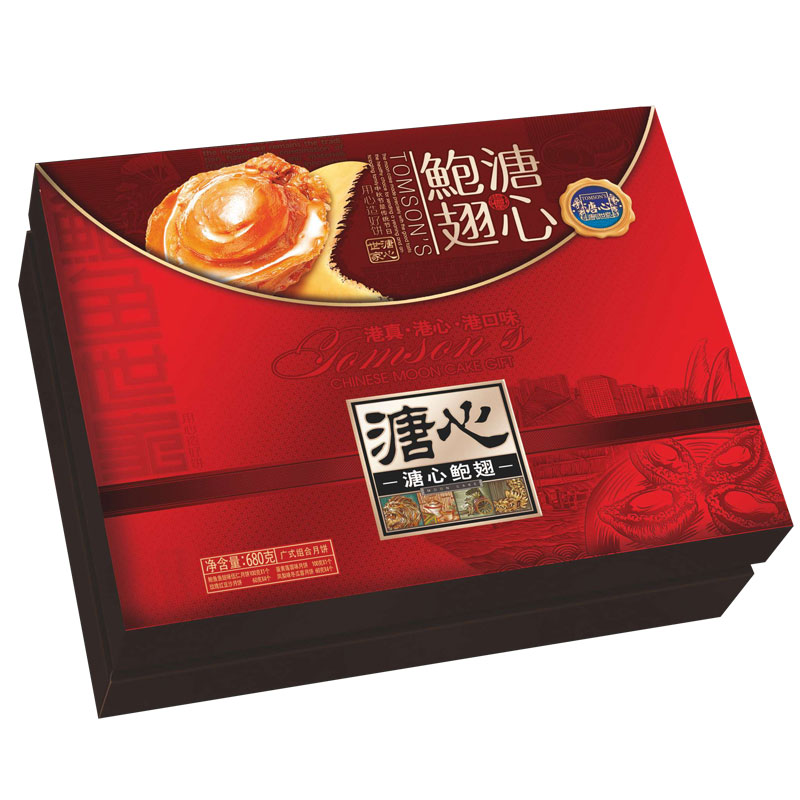 [溏心月饼]溏心鲍翅月饼礼盒680g