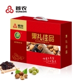 [首农干果]果礼佳品A款干果礼盒1350g