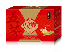 [五芳斋粽子]五芳双喜粽子礼盒1140g