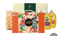 【中粮】悦活澳洲原味燕麦720g+中粮悦活一纸花约蜂蜜礼盒+中粮臻品假日环球坚果礼盒1258g
