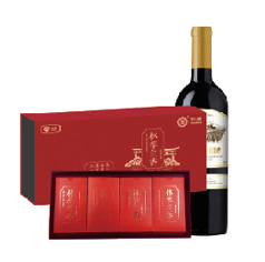【中粮】林萃兰香经典红茶礼盒+中粮朗诺干红葡萄酒