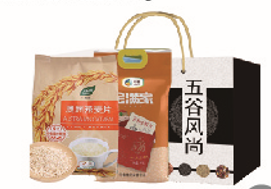 隆王府五谷风尚+中粮金满家吉林小町米+中粮悦活澳洲原味燕麦720g