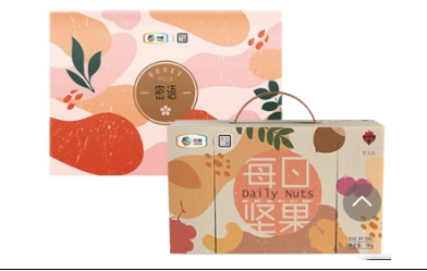 中粮野花蜜语蜂蜜礼盒A款1000g中粮每日坚果礼盒