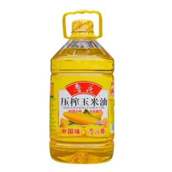 鲁花 玉米油 桶装 4L