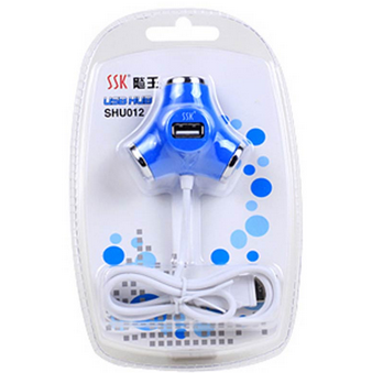 飚王（SSK）SHU012-4口 水管高速USB2.0集线器