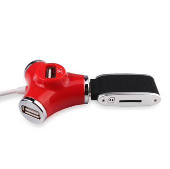 飚王（SSK）SHU012-4口 水管高速USB2.0集线器