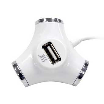 飚王（SSK）SHU012-4口 水管高速USB2.0集线器