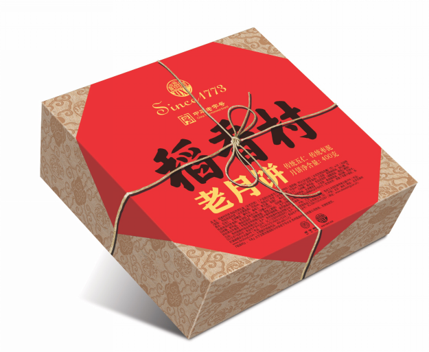 [苏州稻香村月饼]老月饼月饼礼盒400g