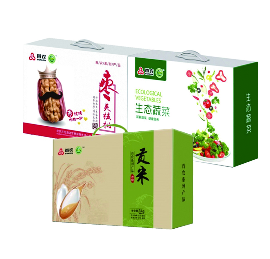 首农三元贡米5000g+枣夹核桃B1500g+特菜E礼盒6.5kg左右