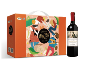 【中粮】臻品假日干果礼盒+法国云端之舞干红葡萄酒（20DW02-05）