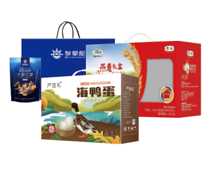 【中粮】澳洲燕麦礼盒+参掌舵即食海参500g+严选礼海鸭蛋礼盒20枚（20DW05-08）